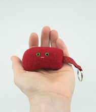 Load image into Gallery viewer, micro my friend monster keychain and zipper pull
