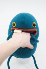 Load image into Gallery viewer, Alex the handmade stuffed monster plush