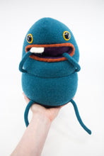 Load image into Gallery viewer, Alex the handmade stuffed monster plush