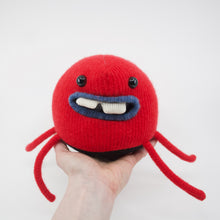 Load image into Gallery viewer, Carleton the plush red monster stuffy