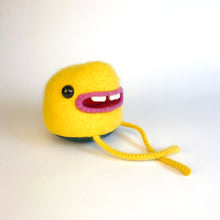 Load image into Gallery viewer, Snookums the fluffy yellow angora monster