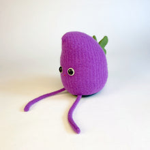 Load image into Gallery viewer, Poppy the plush monster with butterfly wings