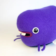 Load image into Gallery viewer, cute blue monster with two faces