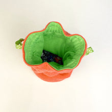 Load image into Gallery viewer, orange my friend monster™ drawstring cyclops DnD dice bag