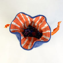 Load image into Gallery viewer, blue my friend monster™ drawstring cyclops DnD dice bag