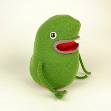 Load image into Gallery viewer, Adam the handmade stuffed monster plush