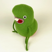 Load image into Gallery viewer, Adam the handmade stuffed monster plush