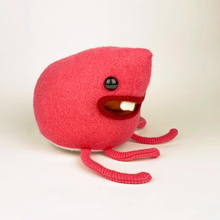 Load image into Gallery viewer, Timmy the pink plush friendly monster