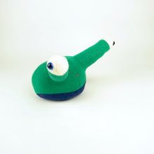 Load image into Gallery viewer, Snippet the friendly green monster plush toy