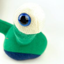 Load image into Gallery viewer, Snippet the friendly green monster plush toy