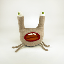 Load image into Gallery viewer, Jimmy the tentacle eyed plush friendly monster