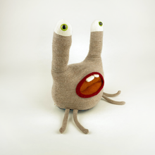 Load image into Gallery viewer, Jimmy the tentacle eyed plush friendly monster