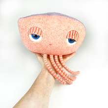 Load image into Gallery viewer, Diane the friendly squid monster plush toy