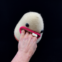 Load image into Gallery viewer, Snappy the monster plush cashmere stuffed animal