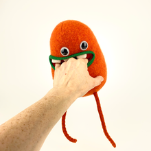 Load image into Gallery viewer, Isaac the handmade stuffed monster plush