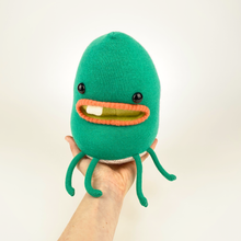 Load image into Gallery viewer, Harvey the handmade stuffed monster plush toy