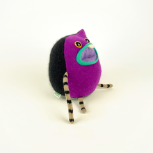 Load image into Gallery viewer, Waffles the handmade plush sweater monster