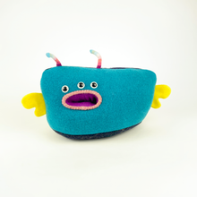 Load image into Gallery viewer, Woobie the handmade stuffed monster plush toy