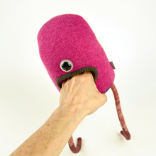 Load image into Gallery viewer, Laney the handmade stuffed monster plush