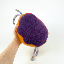 Load image into Gallery viewer, Bert the handmade stuffed monster plush