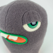 Load image into Gallery viewer, Petunia the handmade stuffed monster plush
