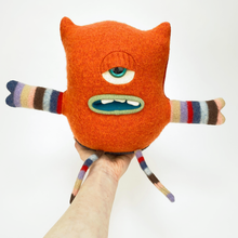 Load image into Gallery viewer, Chunk the plush my friend monster™ wool sweater stuffy
