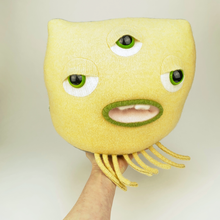 Load image into Gallery viewer, Lionel the plush my friend monster™ wool sweater stuffy
