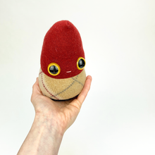 Load image into Gallery viewer, Spud the tiny friendly argyle monster