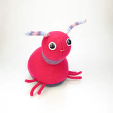 Load image into Gallery viewer, Pinky-pie the caterpillar monster plush stuffy