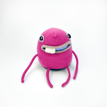 Load image into Gallery viewer, Bonny the pink plush my friend monster™ wool sweater stuffy