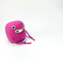 Load image into Gallery viewer, Bonny the pink plush my friend monster™ wool sweater stuffy