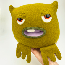 Load image into Gallery viewer, Benny the plush my friend monster™ wool sweater stuffy