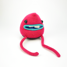 Load image into Gallery viewer, Herschel the pink plush my friend monster™ wool sweater stuffy