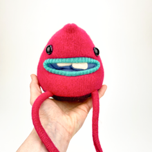 Load image into Gallery viewer, Herschel the pink plush my friend monster™ wool sweater stuffy