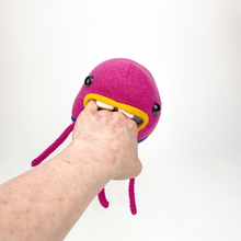 Load image into Gallery viewer, MiMi the pink plush my friend monster™ sweater toy