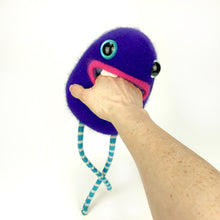 Load image into Gallery viewer, Max the plush my friend monster™ wool sweater stuffy