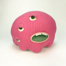 Load image into Gallery viewer, Muffin the upcycled sweater handmade stuffed my friend monster™ plushie