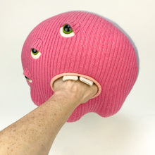 Load image into Gallery viewer, Muffin the upcycled sweater handmade stuffed my friend monster™ plushie