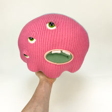 Load image into Gallery viewer, Muffin the upcycled sweater handmade stuffed my friend monster™ plushie