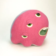 Load image into Gallery viewer, Muffin the upcycled sweater handmade stuffed my friend monster™ plushie