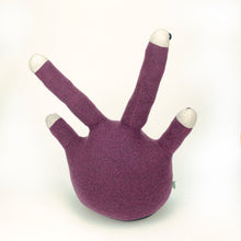 Load image into Gallery viewer, Syd the tentacle eyed handmade stuffed my friend monster™ plushie