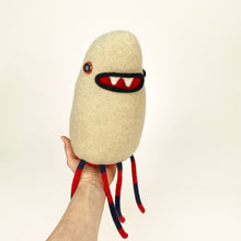 Load image into Gallery viewer, Jo-Jo the upcycled sweater handmade stuffed my friend monster™ plushie