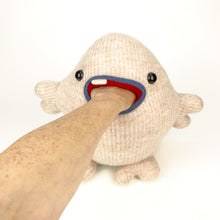 Load image into Gallery viewer, Bugsy the handmade stuffed my friend monster™ plush