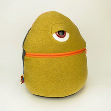 Load image into Gallery viewer, Ollie the my friend monster™ plush zipper mouth sweater stuffed animal