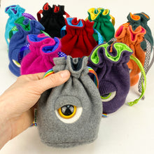 Load image into Gallery viewer, custom MADE-TO-ORDER cyclops drawstring dice bag for role playing games