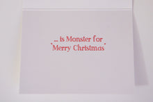 Load image into Gallery viewer, my friend monster™ Christmas card