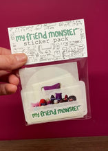 Load and play video in Gallery viewer, monster sticker pack