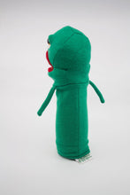 Load image into Gallery viewer, Albert the green monster hand puppet