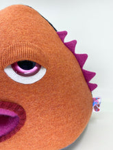 Load image into Gallery viewer, Swanson the orange three-eyed monster