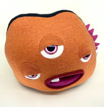 Load image into Gallery viewer, Swanson the orange three-eyed monster